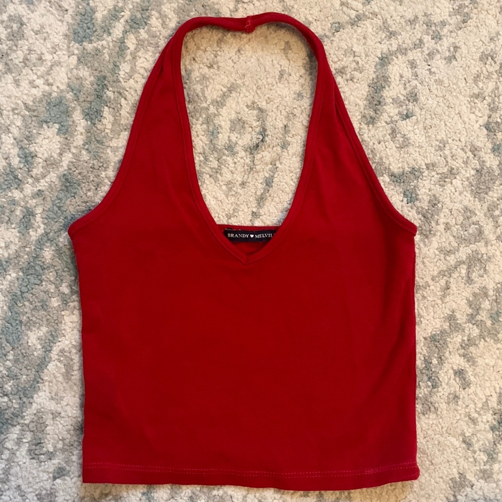 Brandy Melville halter crop top